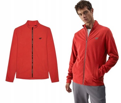 BLUZA POLAR MĘSKA 4FWMM00TFLEM289 4F S