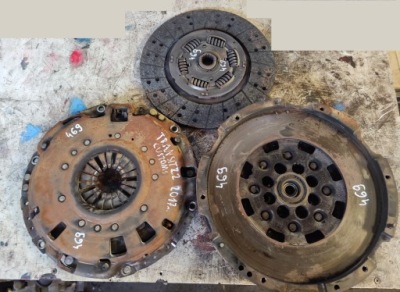 Ford transit mk8 custom ylf6 2.0tdci колесо двомасовий диск притиск фото №1