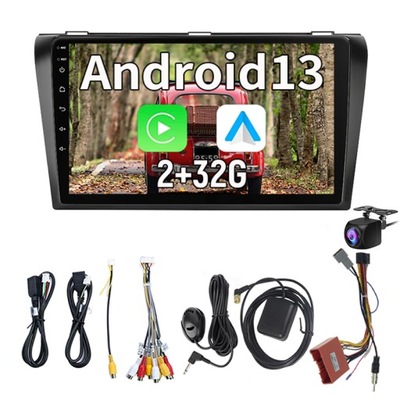 RADIO 2DIN DE AUTOMÓVIL ANDROID MAZDA 3 MAZDA3 2004 2005 2006 2007 2008 2009  