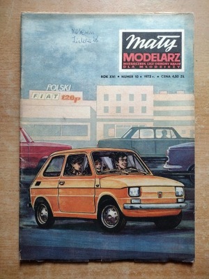 MAŁY MODELARZ 10/1973 POLSKI FIAT126p