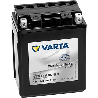 AKUMULIATORIUS VARTA POWERSPORTS AGM 12V 12AH 210A R+ 