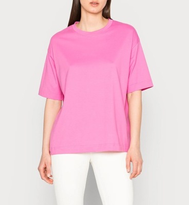 T-shirt basic damski ARKET różowy S