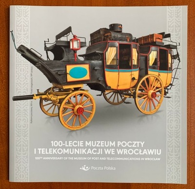 2021 Muzeum Poczty we Wrocławiu Fi 5160 z przywieszką ** folder