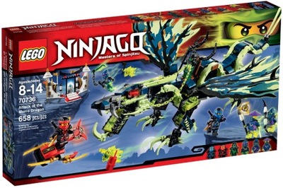 Lego 70736 Ninjago Atak smoka Morro