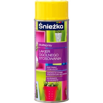 ŚNIEŻKA Spray Uniwersalny Żółty 0,4L ral1023