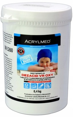 ACRYLMED DEZACID VR OXY TABLETKI 400g