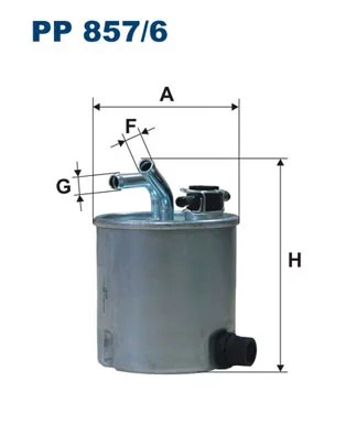 FILTRO COMBUSTIBLES  