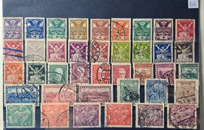 Czechosłowacja zestaw znaczków ( 66 )