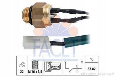 TERMOJUNGIKLIS VENTILIATORIAUS AUŠINTUVO FACET 7.5199 