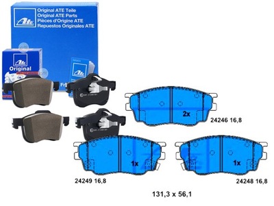 PADS BRAKE MAZDA 6 1.8 08.02-08.07 ATE - milautoparts-fr.ukrlive.com