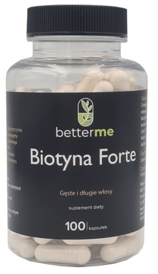 BetterMe Biotyna 10mg 100 kapsułek