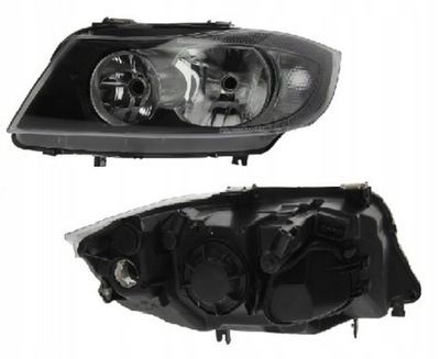 Фара лампа левый bmw 3 e90 e91 04-08 typ zkw фото №1