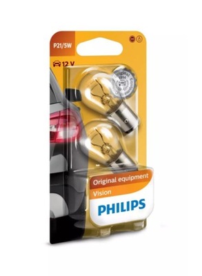 Żarówki sygnalizacyjne Philips 12499B2 Vision P21/5W
