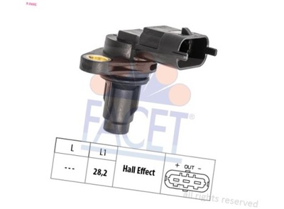 Датчик положення вала розподільного валу 9.0695 facet фото №1
