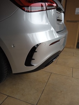 SPLITTERY AERO BUMPER REAR MERCEDES A-CLASS IN 177AMG A35,A45  