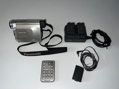 Kamera video PANASONIC NV-DS77 LCD MiniDV Mini DV torba pilot MEGA zestaw