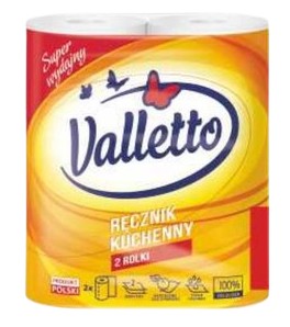 Valletto ręcznik kuchenny 2 rolki