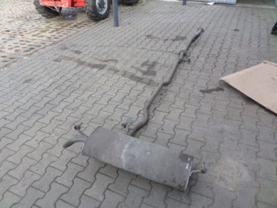 Nissan qashqai j10 1.5 dci труба гаситель фото №1