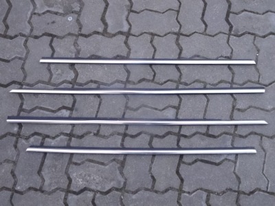 Audi a8 d2 99-02 молдинг уплотнитель дверь хром фото №1