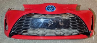 Бампер передний перед toyota yaris iii lift фото №1