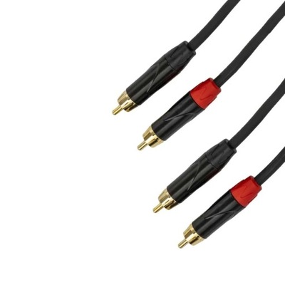 SSQ RCARCA3 - kabel 2xRCA- 2xRCA 3 metrowy