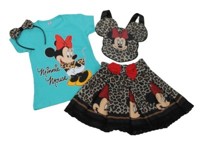 MINNIE komplet T-shirt Spódnica 110 cm 4-5 lat