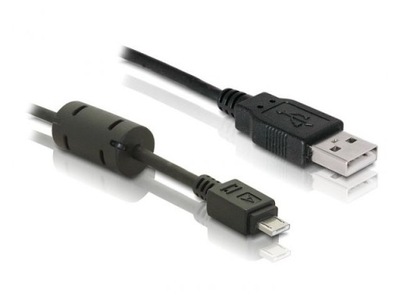 Delock Kabel USB-A 2.0 > MicroUSB-A 2.0, 1 metr