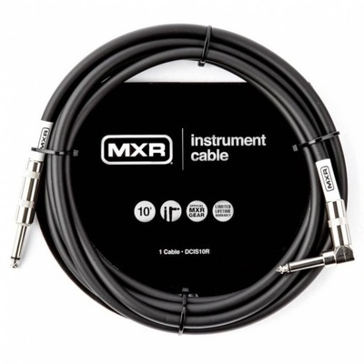 MXR DCIS10R Kabel gitarowy jack-jack kątowy 3m