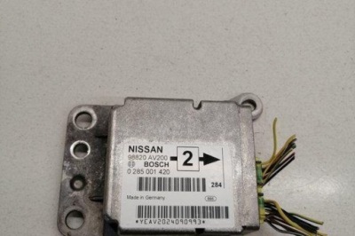 Модуль подушка безопасности nissan primera хэтчбек p12 98820av200 2.2l дизель 93kw фото №1