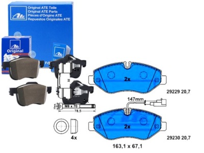 Тормозные колодки тормозные rvi maxity nissan cabstar nt400 c + набор водителя #2 фото №1