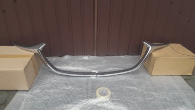 Mazda 2 ii lift 19-23r молдинг хром решітка правий idealny! фото №1