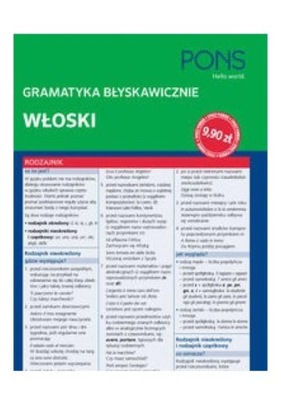 Gramatyka błyskawicznie. Włoski