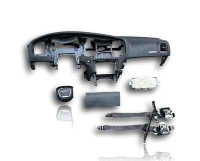 Dodge challenger srt консоль комплект подушка безопасности фото №1