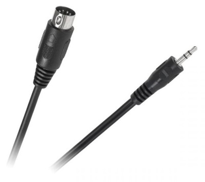 Kabel wtyk DIN - wtyk jack 3,5mm - 1,2m