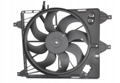 Вентилятор радіатора renault clio 98-12 фото №1