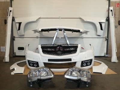 Mercedes glk x204 капот бампер перед задня пороги brabus фото №1