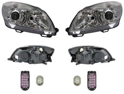 Фара skoda fabia 5j roomster 10- l+p hella фото №1