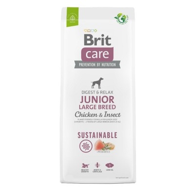 Brit Care Sustainable Junior Chicken Insect 12kg