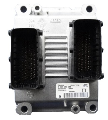 Ecu opel meriva a 1.4 16v 55353613 0261208255 фото №1