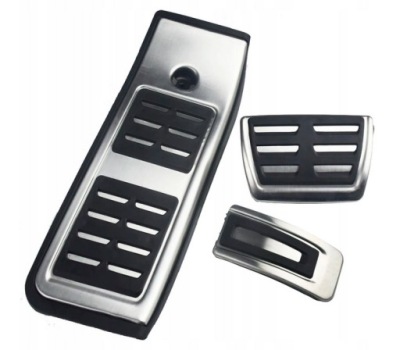 Накладки na педалі audi a4 b9 автоматична коробка передач підніжка фото №1