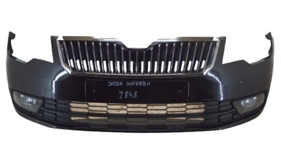 Бампер перед skoda superb ii lift фото №1