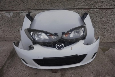 Бампер капот крила kompletny перед mazda 2 ii фото №1