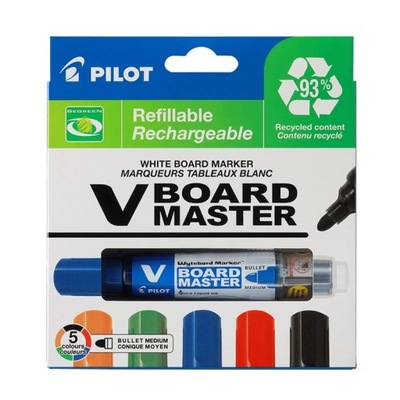 PILOT V-Board Master Medium okrągły, 5 szt.