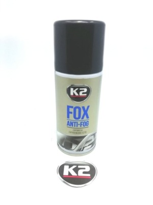 PŁYN PRZECIW PAROWANIU SZYB K2 FOX ANTI-FOG 150ML