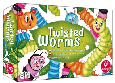 Kukuryku Twisted worms gra rodzinna 5+