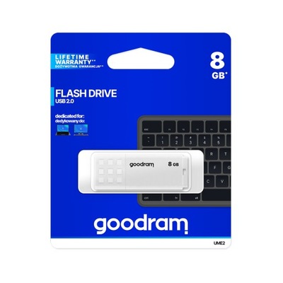 Pendrive GOODRAM 8GB UME2 odczyt 20MB/s USB 2.0