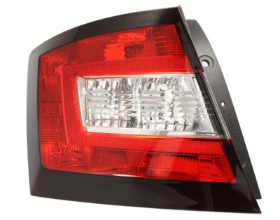 Skoda fabia хэтчбек 14-18 лампа задняя левая фото №1