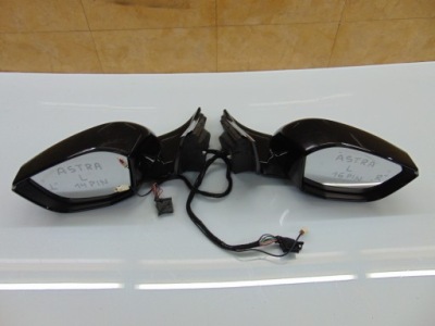 Зеркало правое opel astra l 16pin фото №1