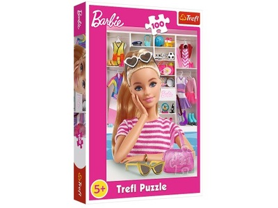 TREFL Puzzle BARBIE Poznaj Barbie 100 elementów UKŁADANKA