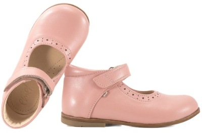 EMEL ES2397-17 BALERINKI DZIEWCZĘCE PÓŁBUTY PROFILAKTYCZNE o.THOMASA 24 Róż